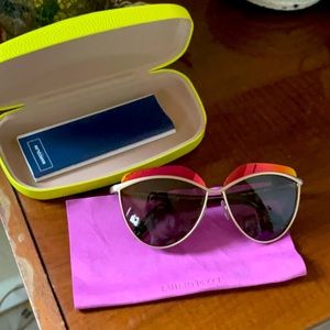 Emilio Pucci EP0052 32F GOLD 60/13/135 Women's Sunglasses